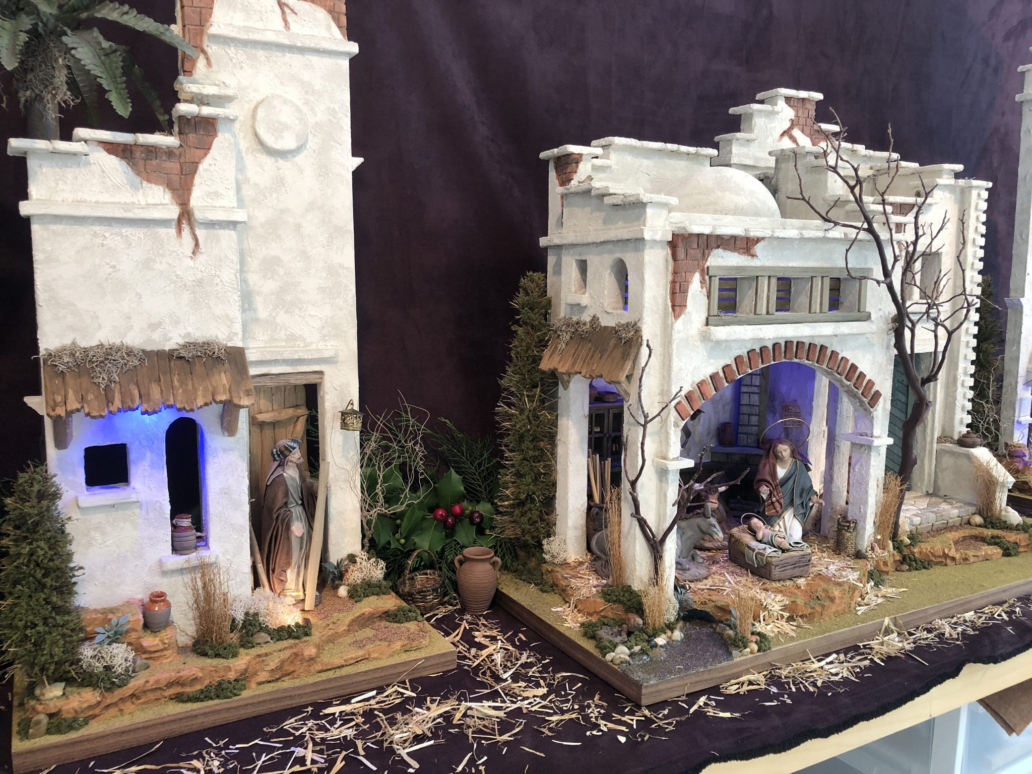 The Custom Judean Inn Setting for Belenes Puig Nativity, photograph 7