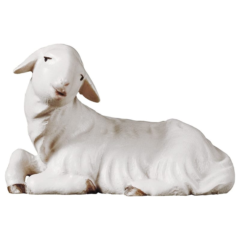 Lying Lamb – nativity figure by ULPE Wood Art
