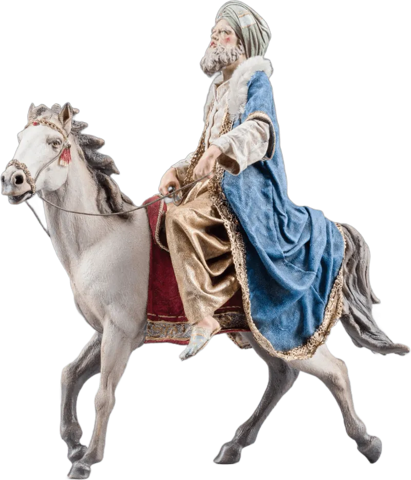 King on Horse – nativity figure by Original Heide