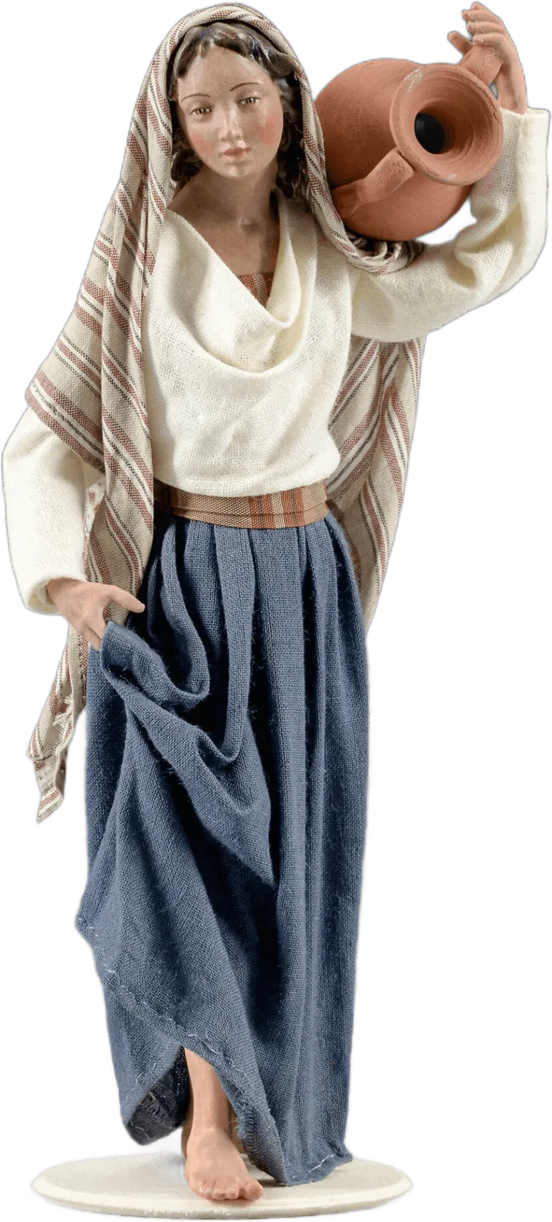 Woman with jug, jug on shoulder – nativity figure by Original Heide